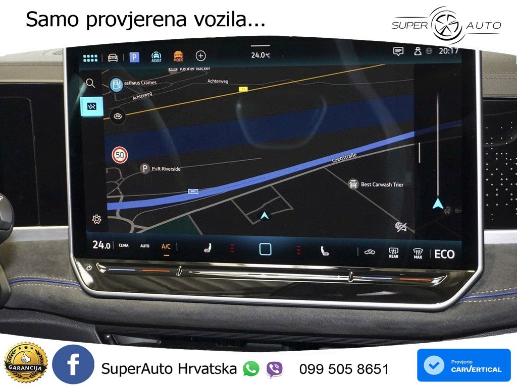 Volkswagen Passat Variant 1.5 TSI (272 KS) eHybrid DSG R-Line ACC+HEAD+GR SJED+360+PANO