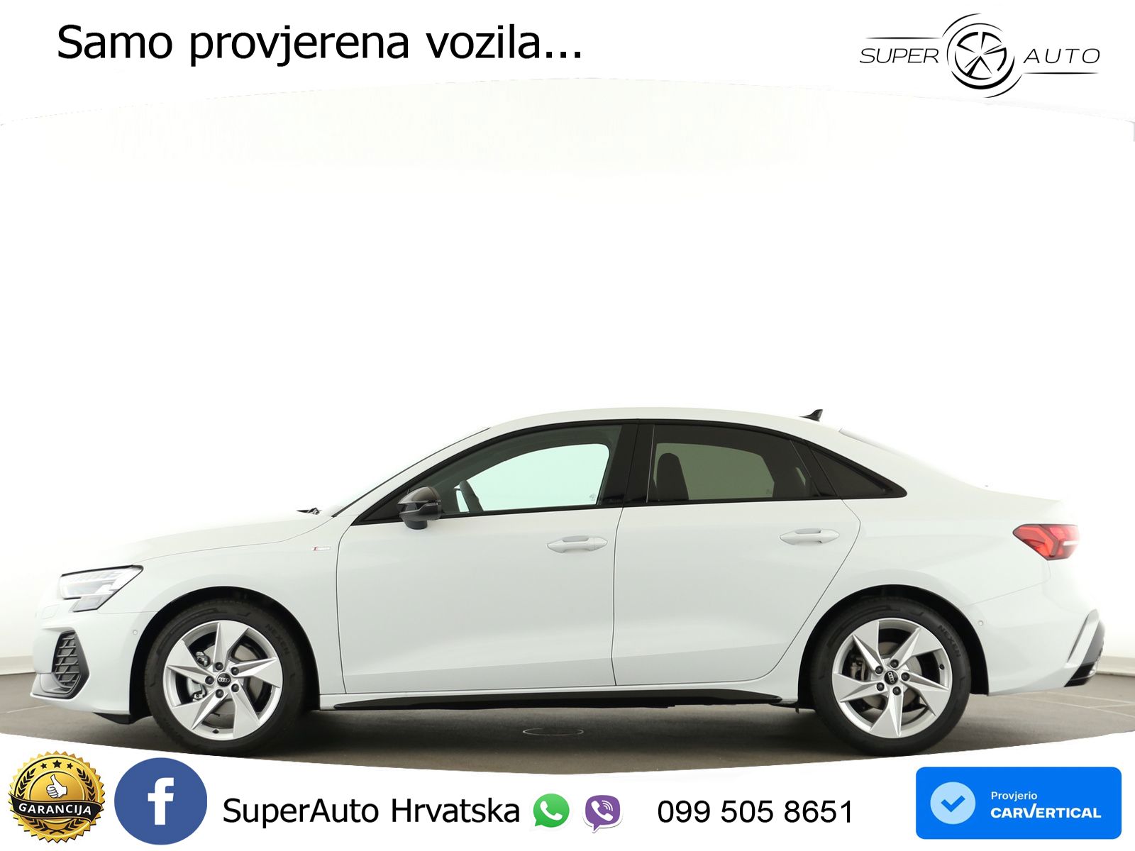 Audi A3 Limuzina 35 TFSI (150 KS) S tronic S line LED+GR SJED+ACC
