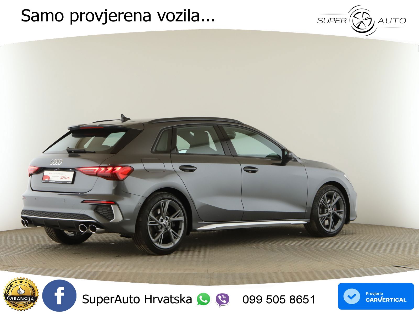 Audi S3 2.0 TFSI (310 KS) quattro S tronic MATRIX+GR SJED+KAM
