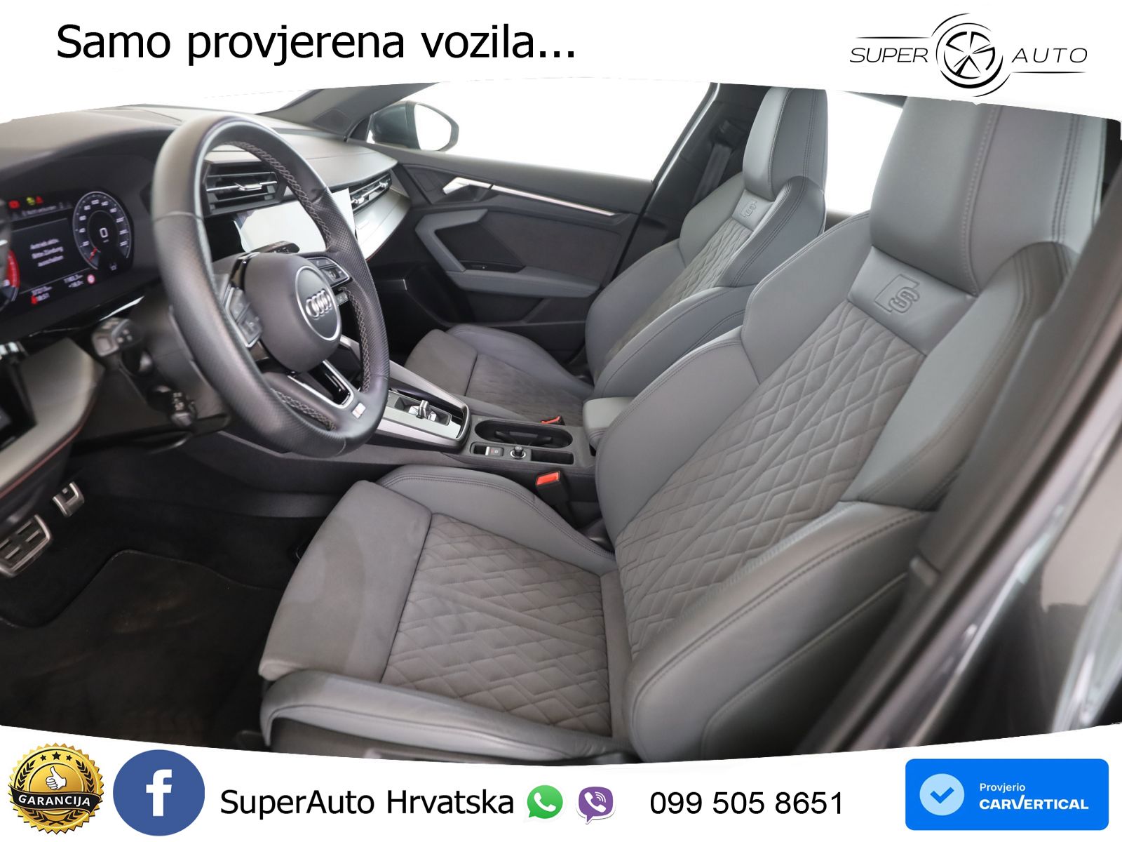 Audi S3 2.0 TFSI (310 KS) quattro S tronic MATRIX+GR SJED+KAM