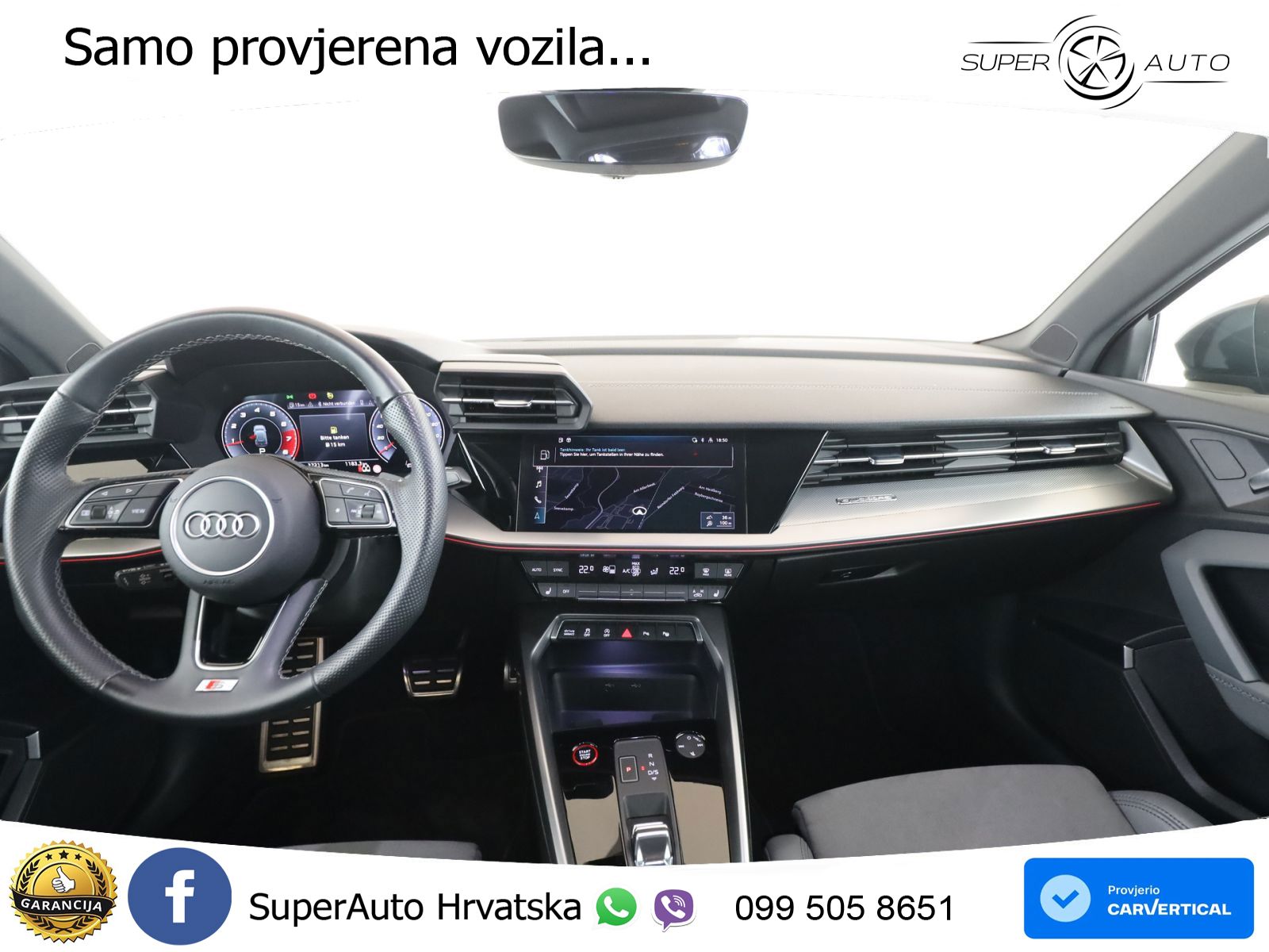 Audi S3 2.0 TFSI (310 KS) quattro S tronic MATRIX+GR SJED+KAM