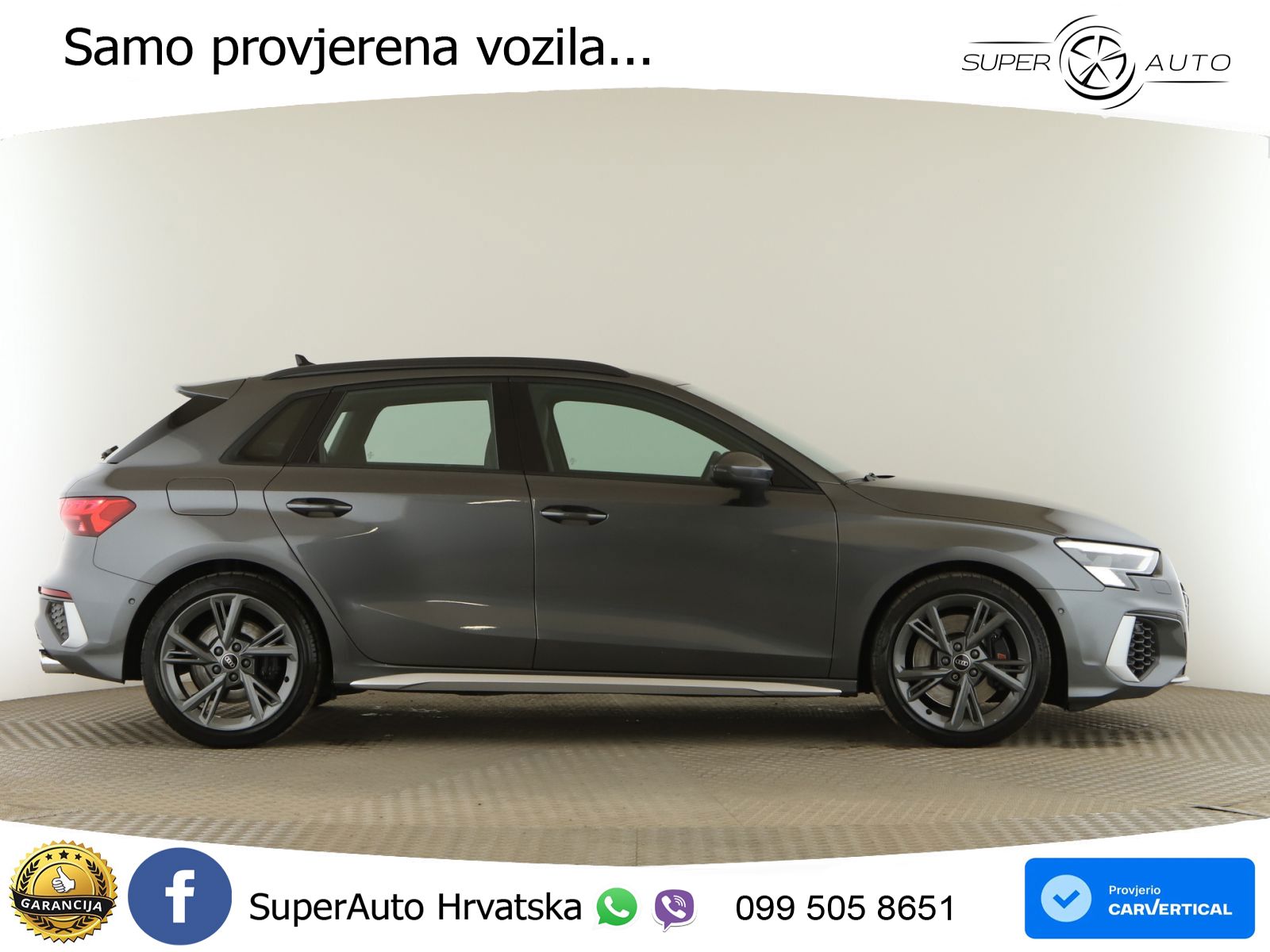 Audi S3 2.0 TFSI (310 KS) quattro S tronic MATRIX+GR SJED+KAM