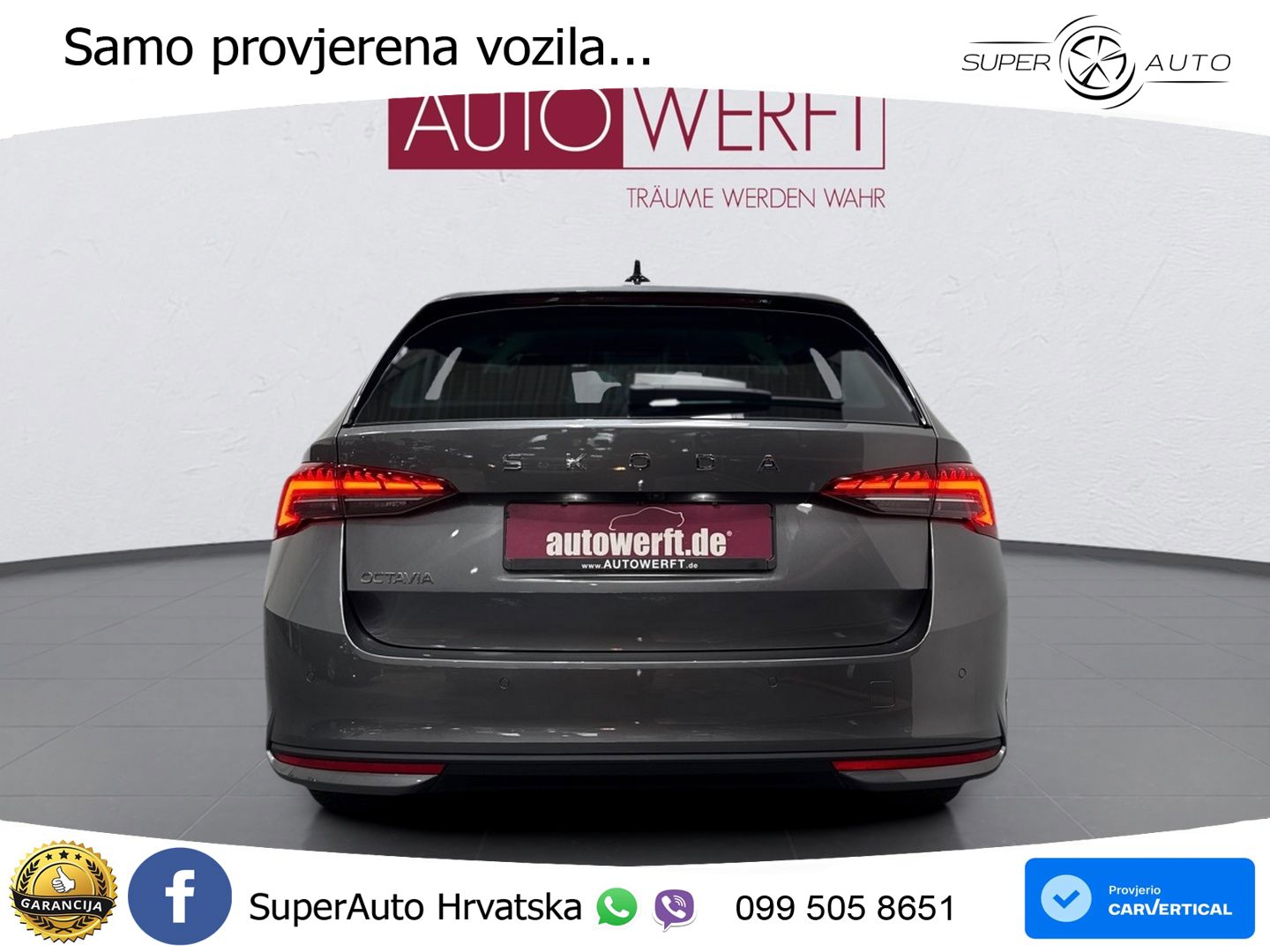 Škoda Octavia Combi 2.0 TDI (150 KS) DSG Selection LED+GR SJED+ACC