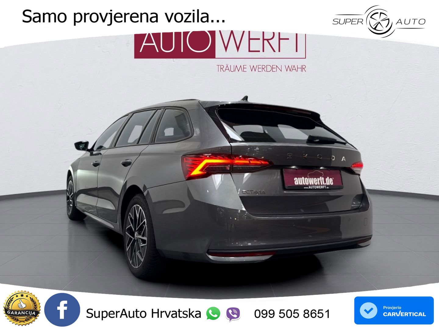 Škoda Octavia Combi 2.0 TDI (150 KS) DSG Selection LED+GR SJED+ACC