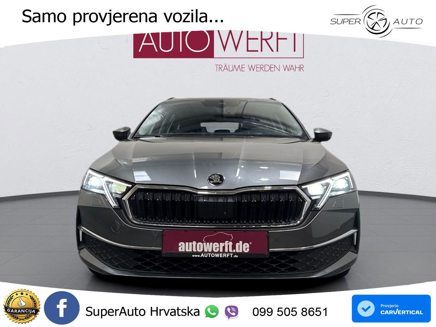Škoda Octavia Combi 2.0 TDI (150 KS) DSG Selection LED+GR SJED+ACC