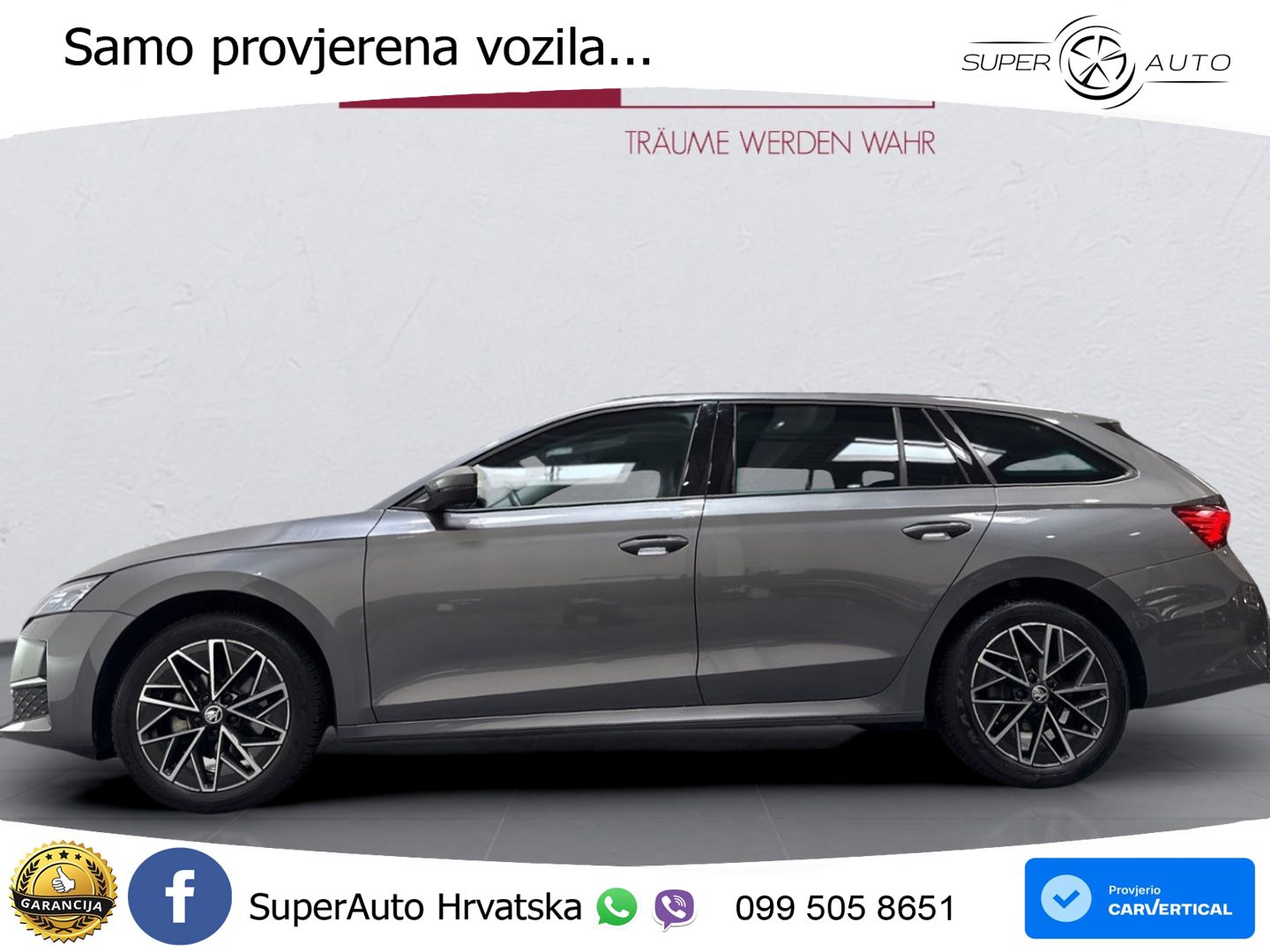 Škoda Octavia Combi 2.0 TDI (150 KS) DSG Selection LED+GR SJED+ACC