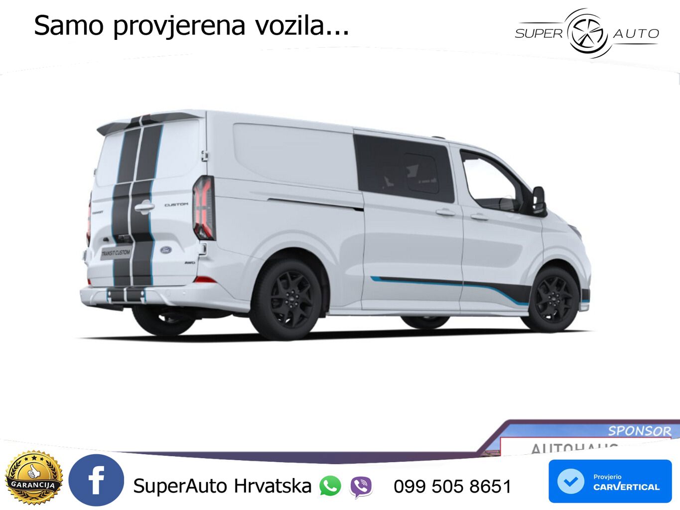 Ford Transit Custom DCiV Aut Sport L2 LED UVP-26%* 170 KS