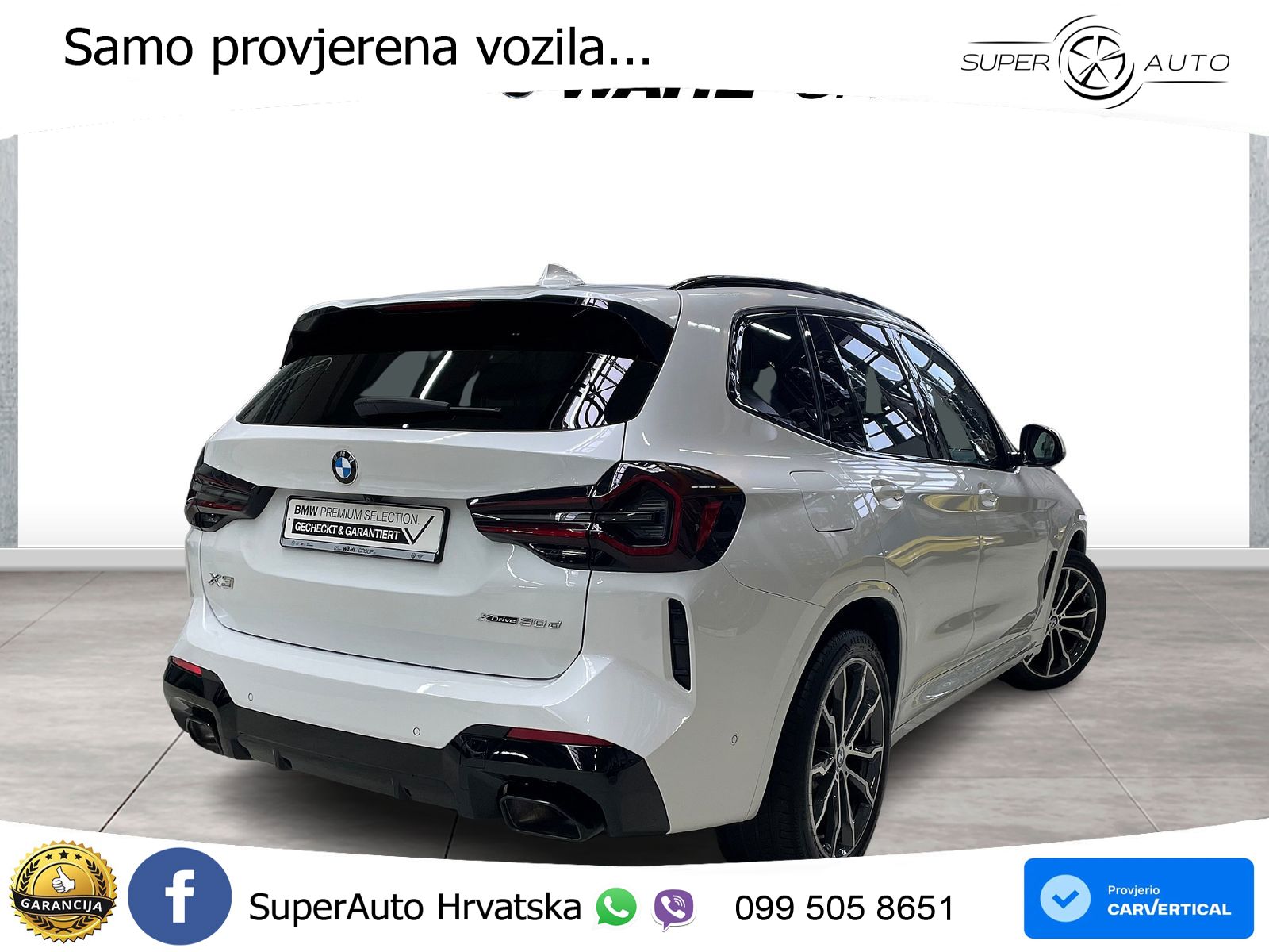 BMW X3 30d xDrive Steptronic M Sport ACC+HEAD+GR SJED+360+PANO
