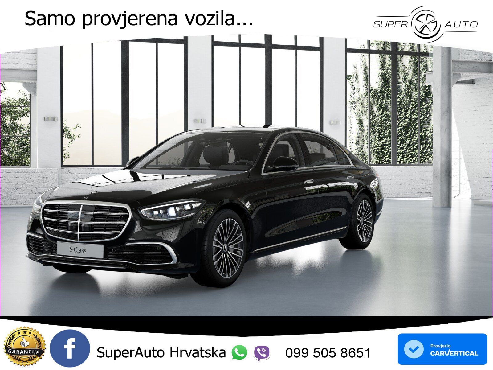 Mercedes S 580 V8 (503 KS) EQ Boost 4MATIC 9G-TRONIC ZRAČNI+ACC+4xGR SJED+360