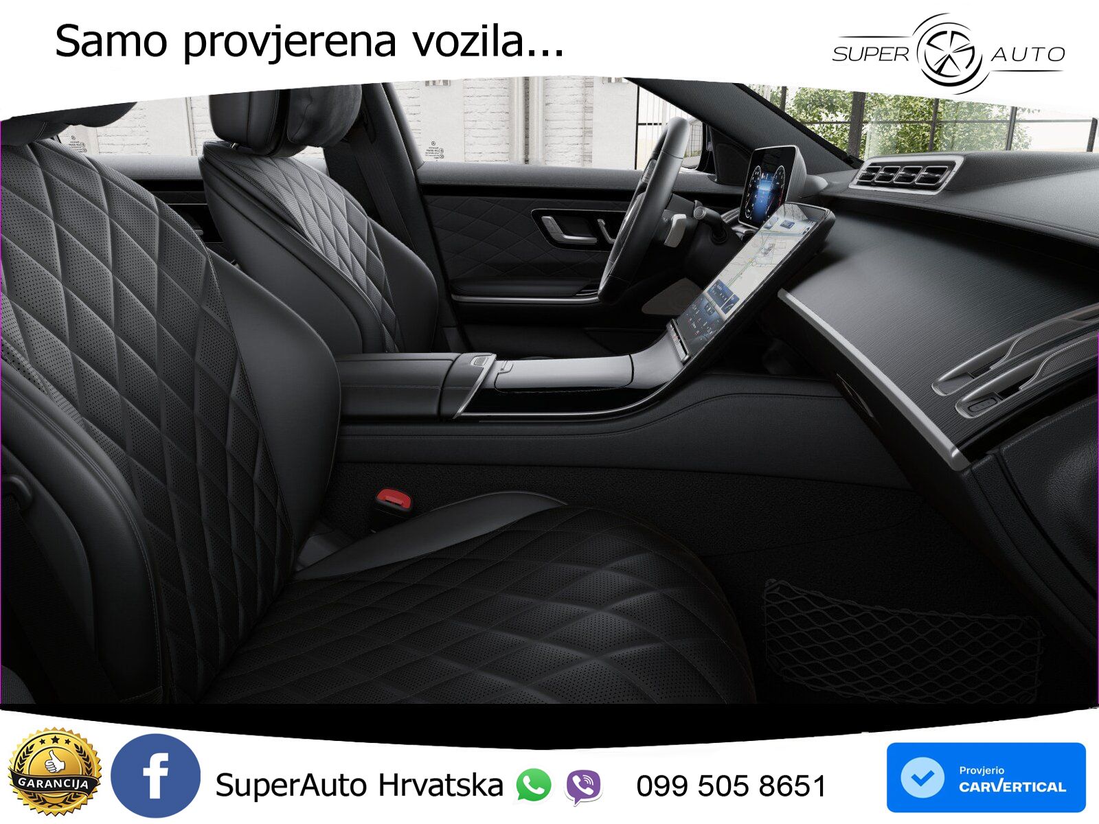 Mercedes S 580 V8 (503 KS) EQ Boost 4MATIC 9G-TRONIC ZRAČNI+ACC+4xGR SJED+360