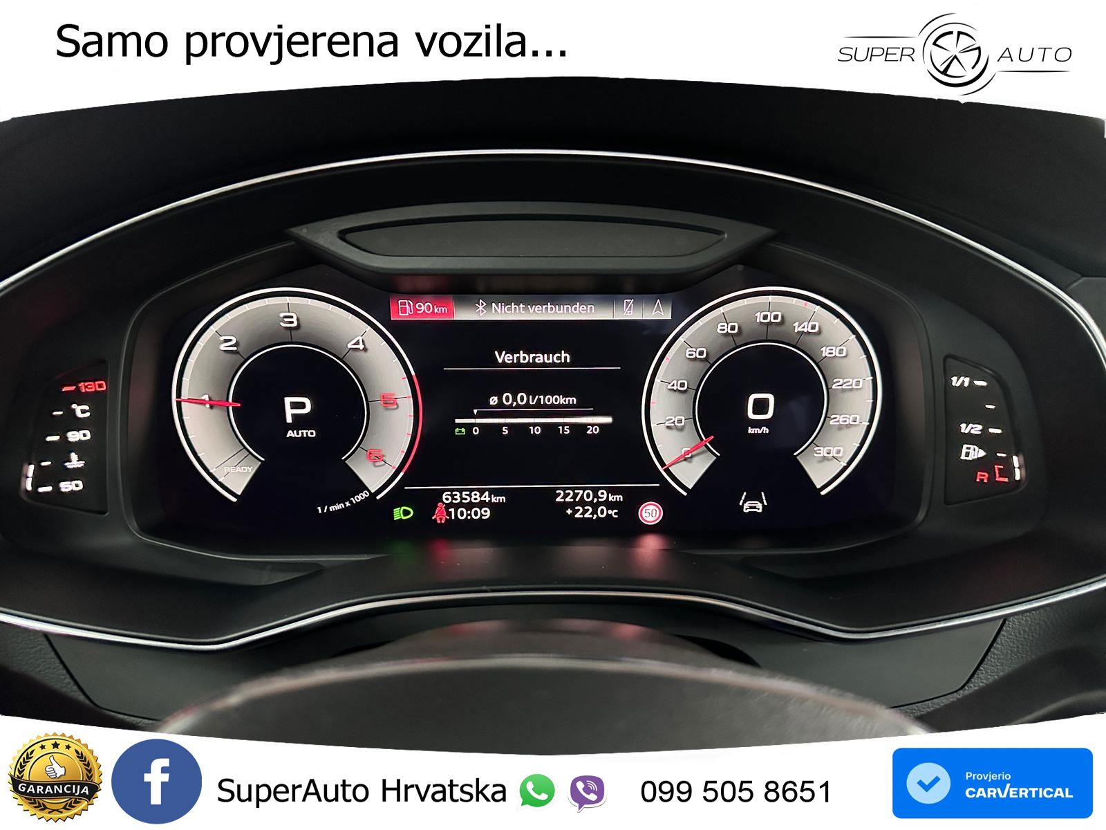Audi A6 40 TDI (204 KS) S tronic LED+GR SJED+ACC