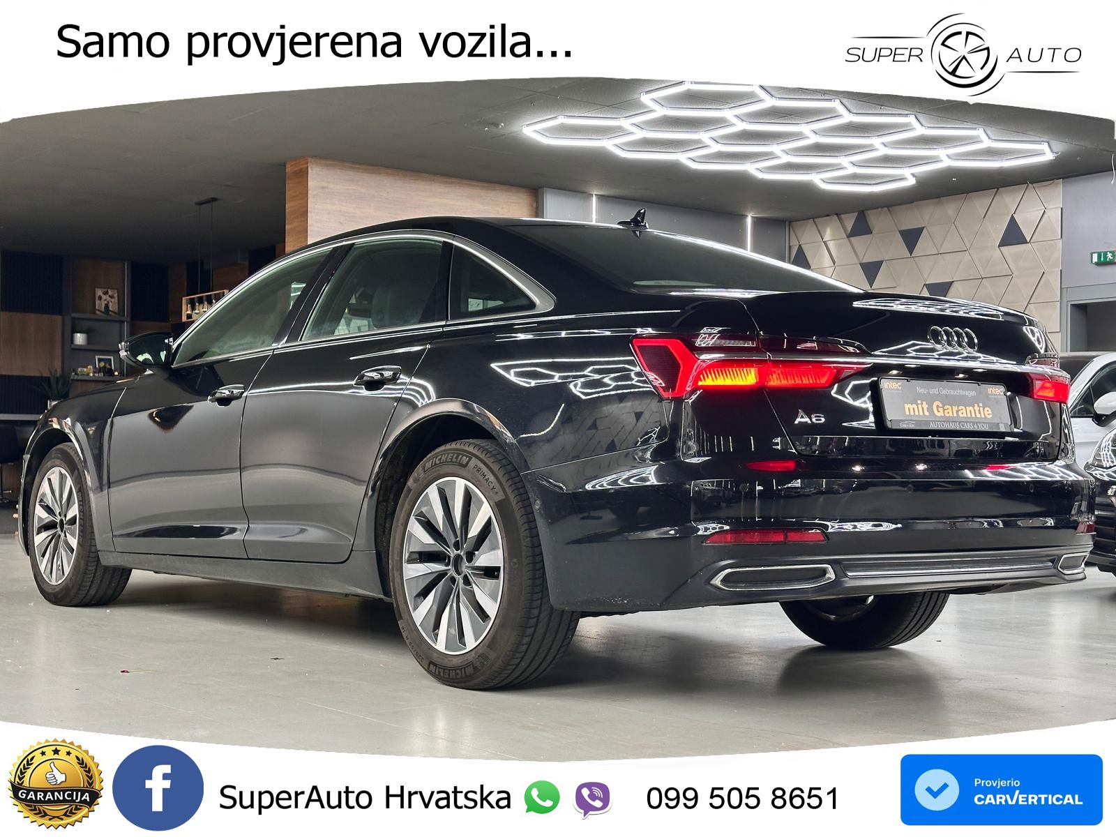 Audi A6 40 TDI (204 KS) S tronic LED+GR SJED+ACC