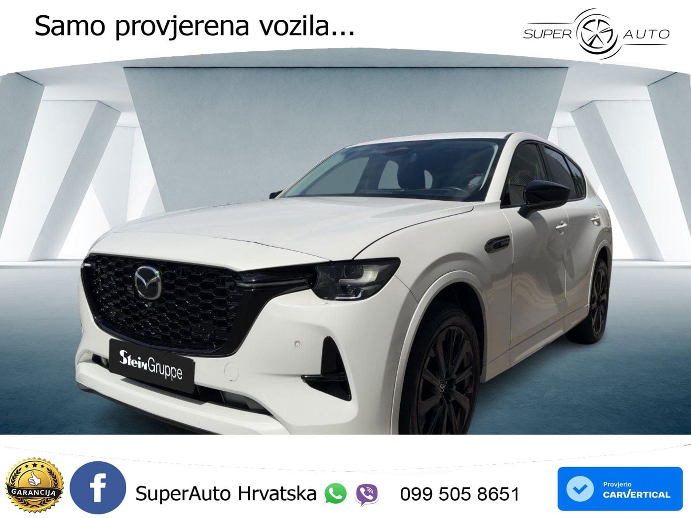 Mazda CX-60 3.3 e-Skyactiv D (254 KS) AWD Automatic LED+GR SJED+ACC