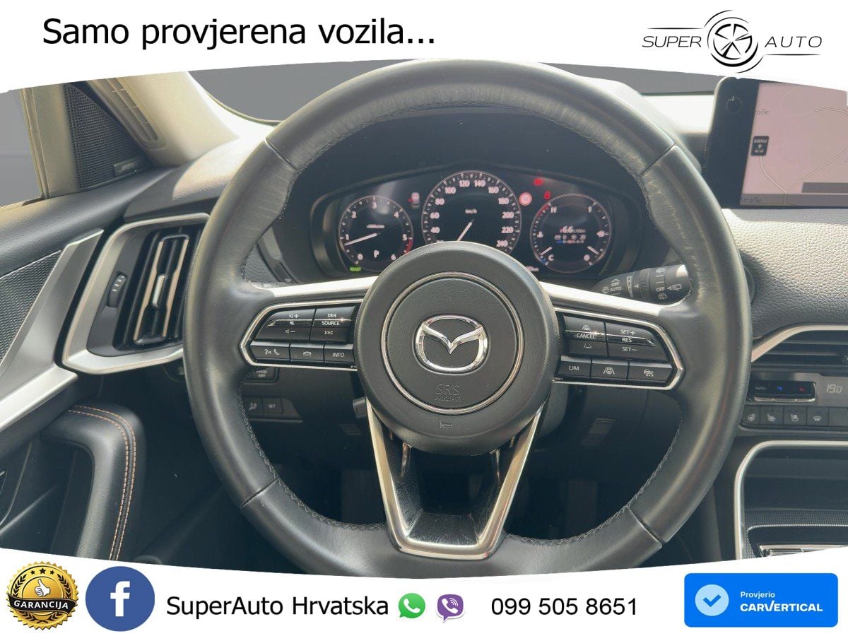 Mazda CX-60 3.3 e-Skyactiv D (254 KS) AWD Automatic LED+GR SJED+ACC