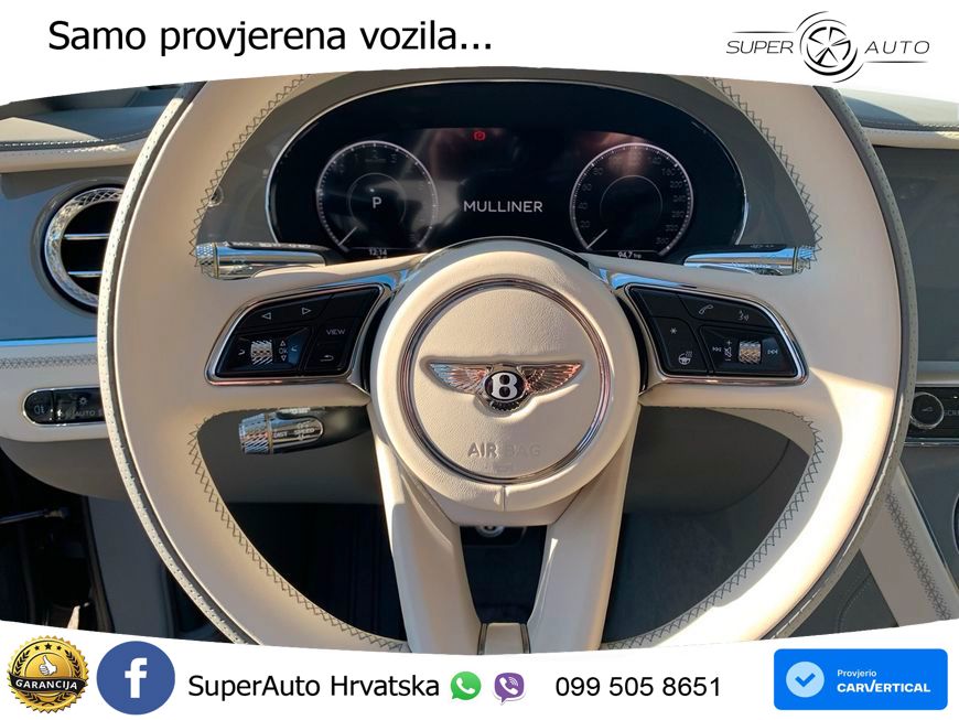 Bentley Continental GT IV 4.0 V8 TFSi (782 KS) AWD DCT LED+GR SJED+ACC