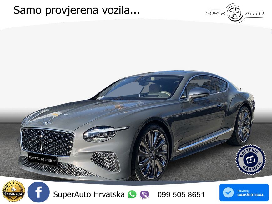 Bentley Continental GT IV 4.0 V8 TFSi (782 KS) AWD DCT LED+GR SJED+ACC