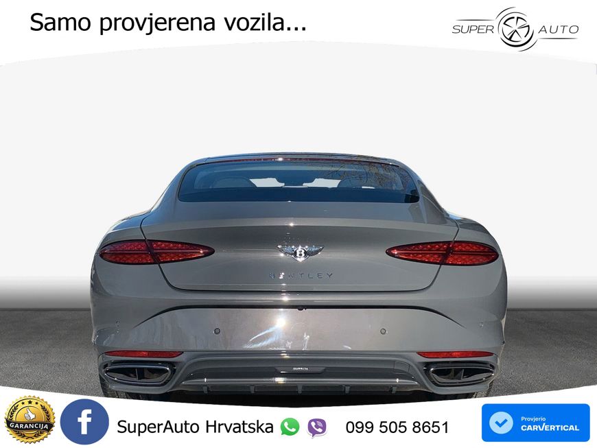Bentley Continental GT IV 4.0 V8 TFSi (782 KS) AWD DCT LED+GR SJED+ACC