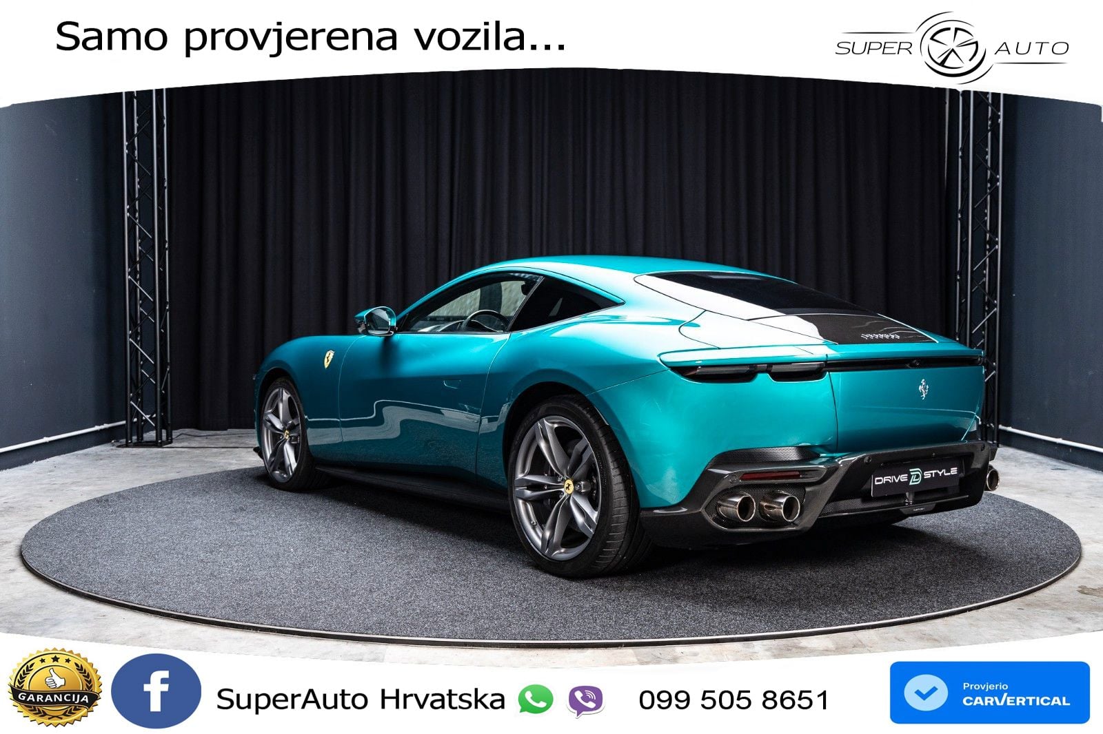 Ferrari Amalfi 3.9 V8 (640 KS) F1 DCT LED+GR SJED+ACC