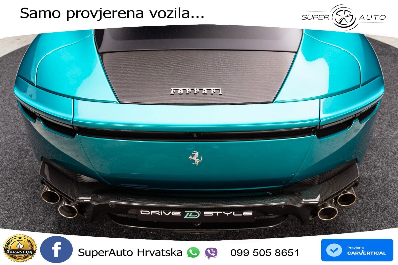 Ferrari Amalfi 3.9 V8 (640 KS) F1 DCT LED+GR SJED+ACC