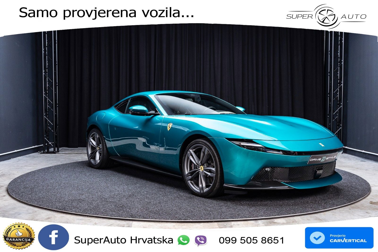 Ferrari Amalfi 3.9 V8 (640 KS) F1 DCT LED+GR SJED+ACC