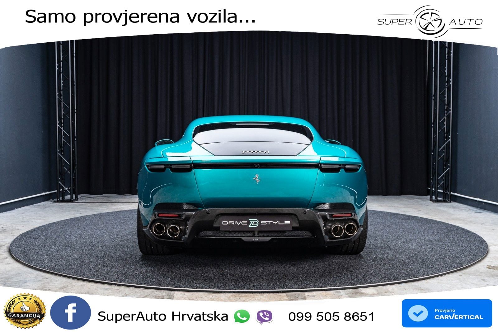 Ferrari Amalfi 3.9 V8 (640 KS) F1 DCT LED+GR SJED+ACC