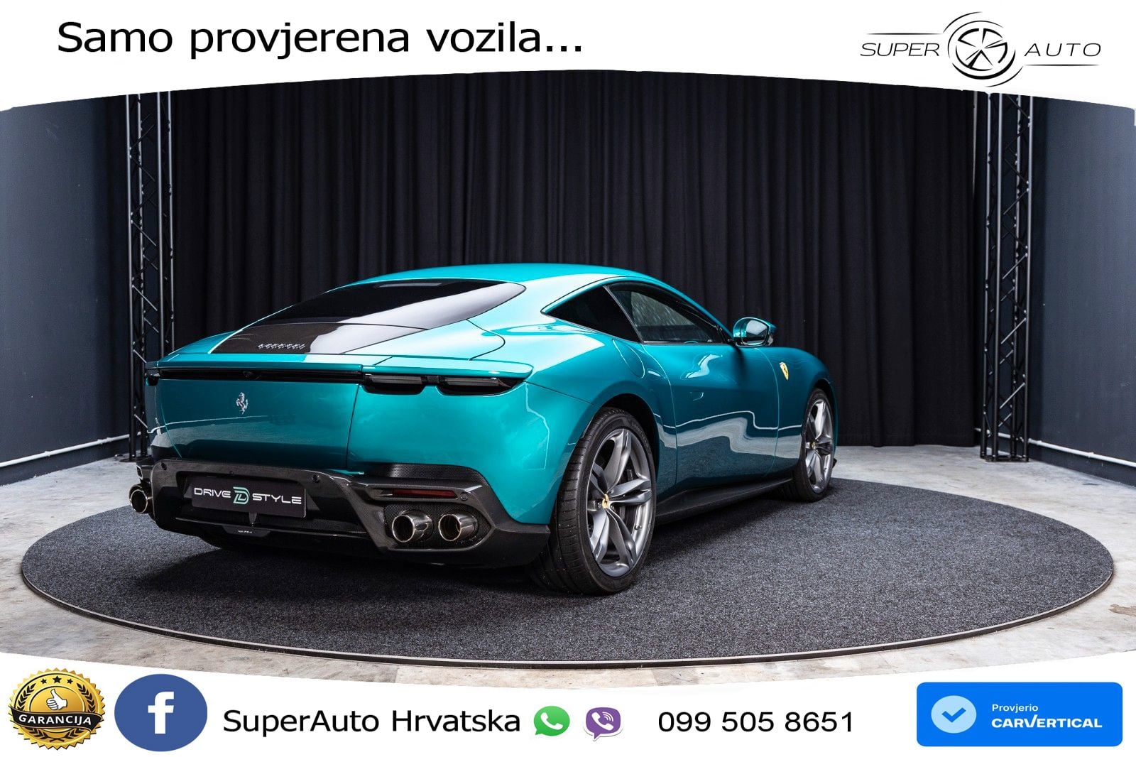 Ferrari Amalfi 3.9 V8 (640 KS) F1 DCT LED+GR SJED+ACC