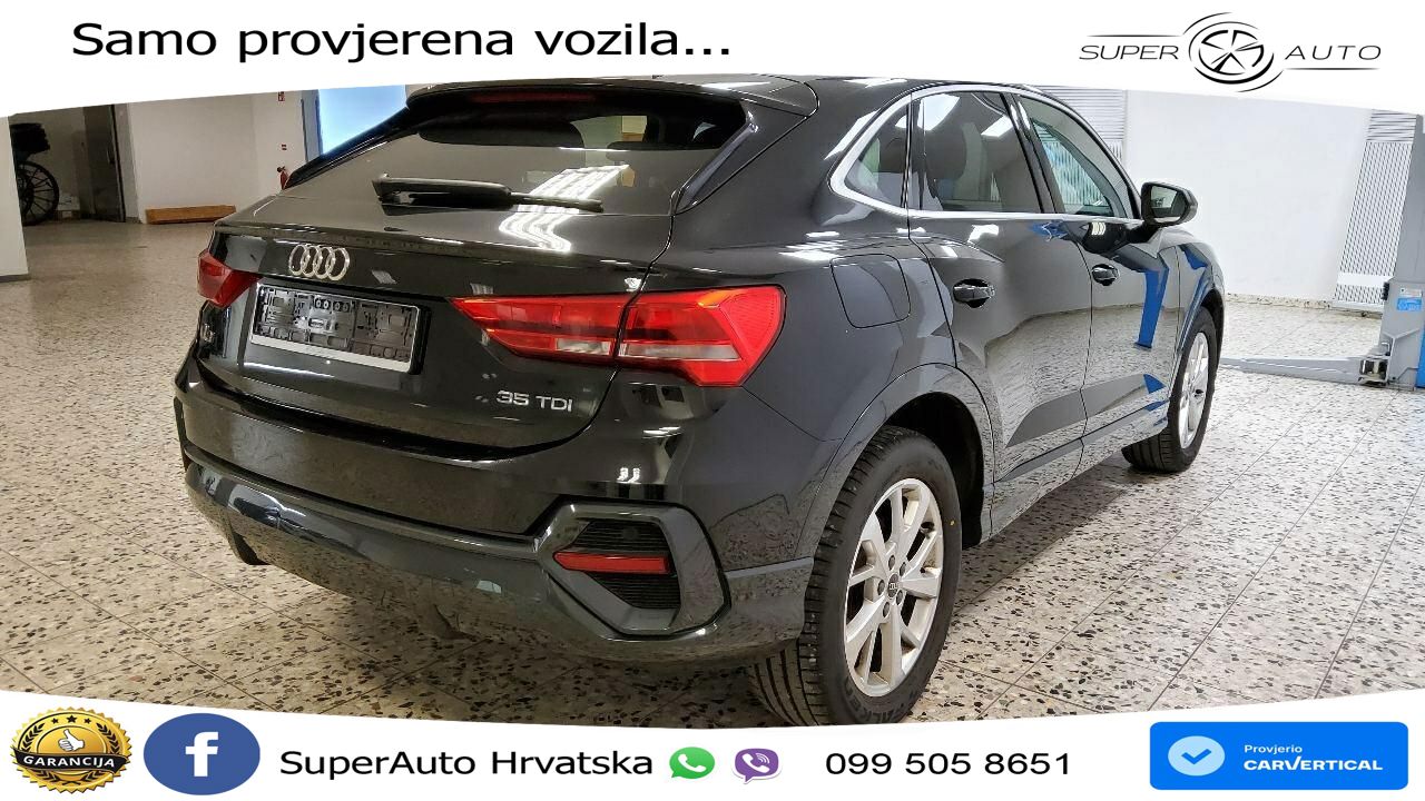 Audi Q3 Sportback 35 TDI (150 KS) S tronic