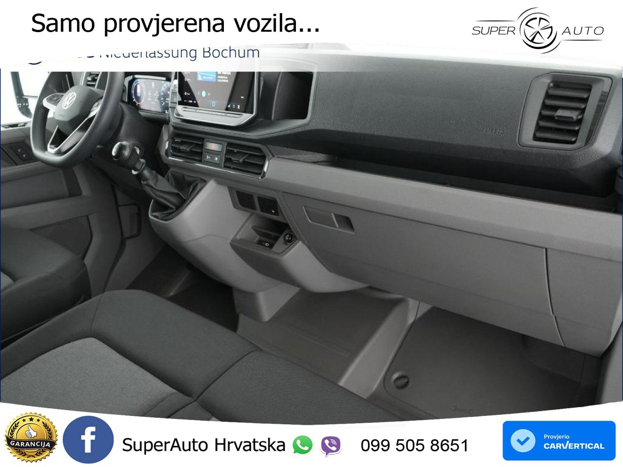 Volkswagen Crafter Kasten mittel Radstand AHK Kamera Euro6 140 KS