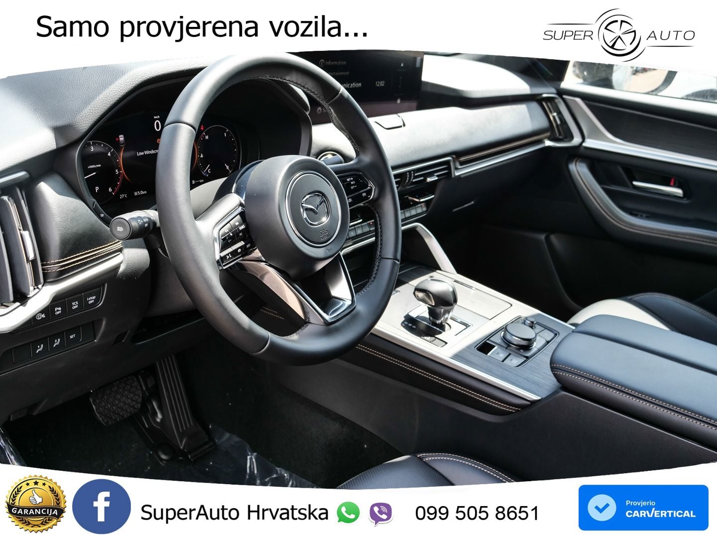 Mazda CX-60 3.3 e-Skyactiv D (254 KS) AWD Automatic LED+GR SJED+ACC