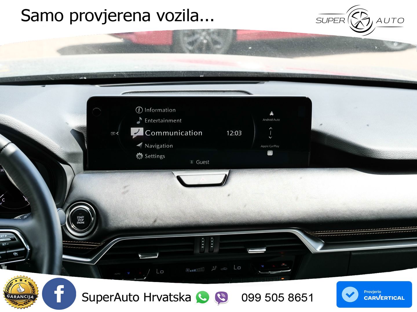 Mazda CX-60 3.3 e-Skyactiv D (254 KS) AWD Automatic LED+GR SJED+ACC