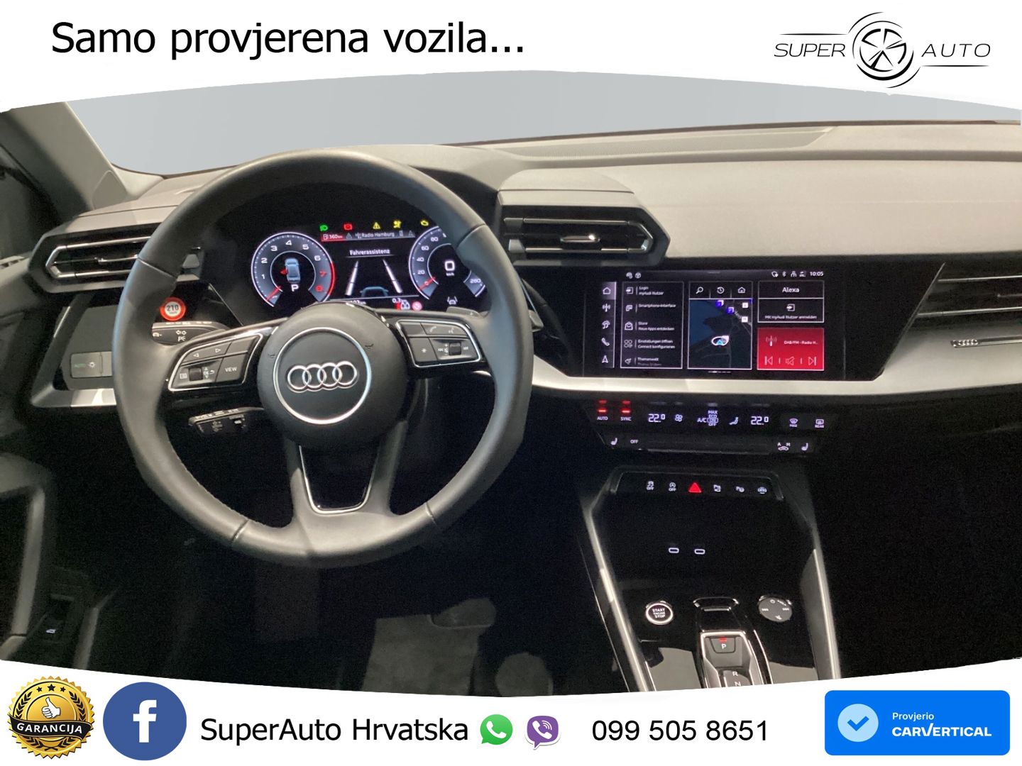 Audi A3 Limuzina 30 TFSI (116 KS) S tronic advanced LED+GR SJED+ACC