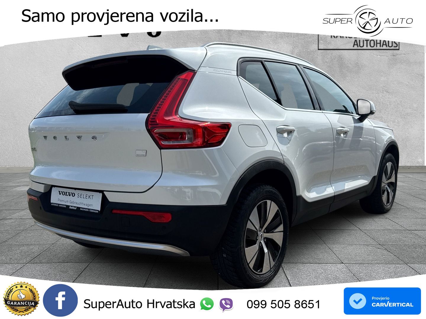 Volvo XC40 1.5 T4 TwEn 211 KS Automatic LED+GR SJED+ACC