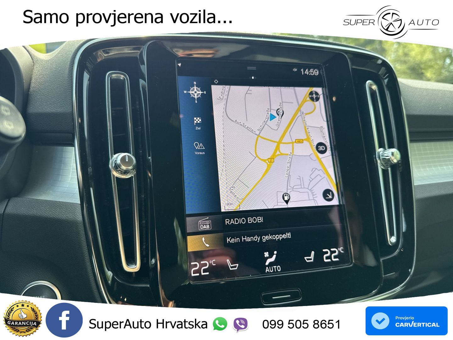 Volvo XC40 1.5 T4 TwEn 211 KS Automatic LED+GR SJED+ACC