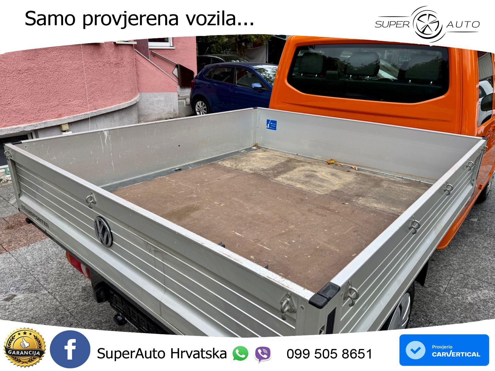 Volkswagen T6.1 Transporter 2.0 TDI DSG Pritsche Lang DoKa 150 KS
