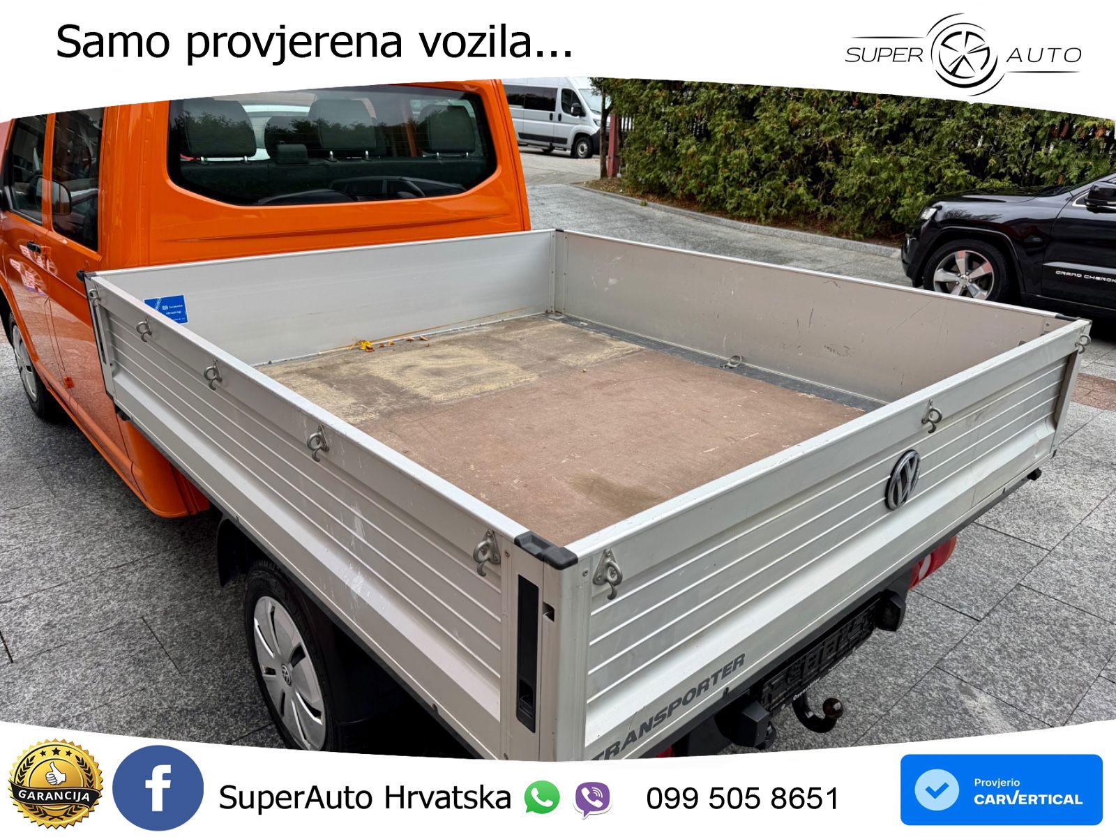 Volkswagen T6.1 Transporter 2.0 TDI DSG Pritsche Lang DoKa 150 KS