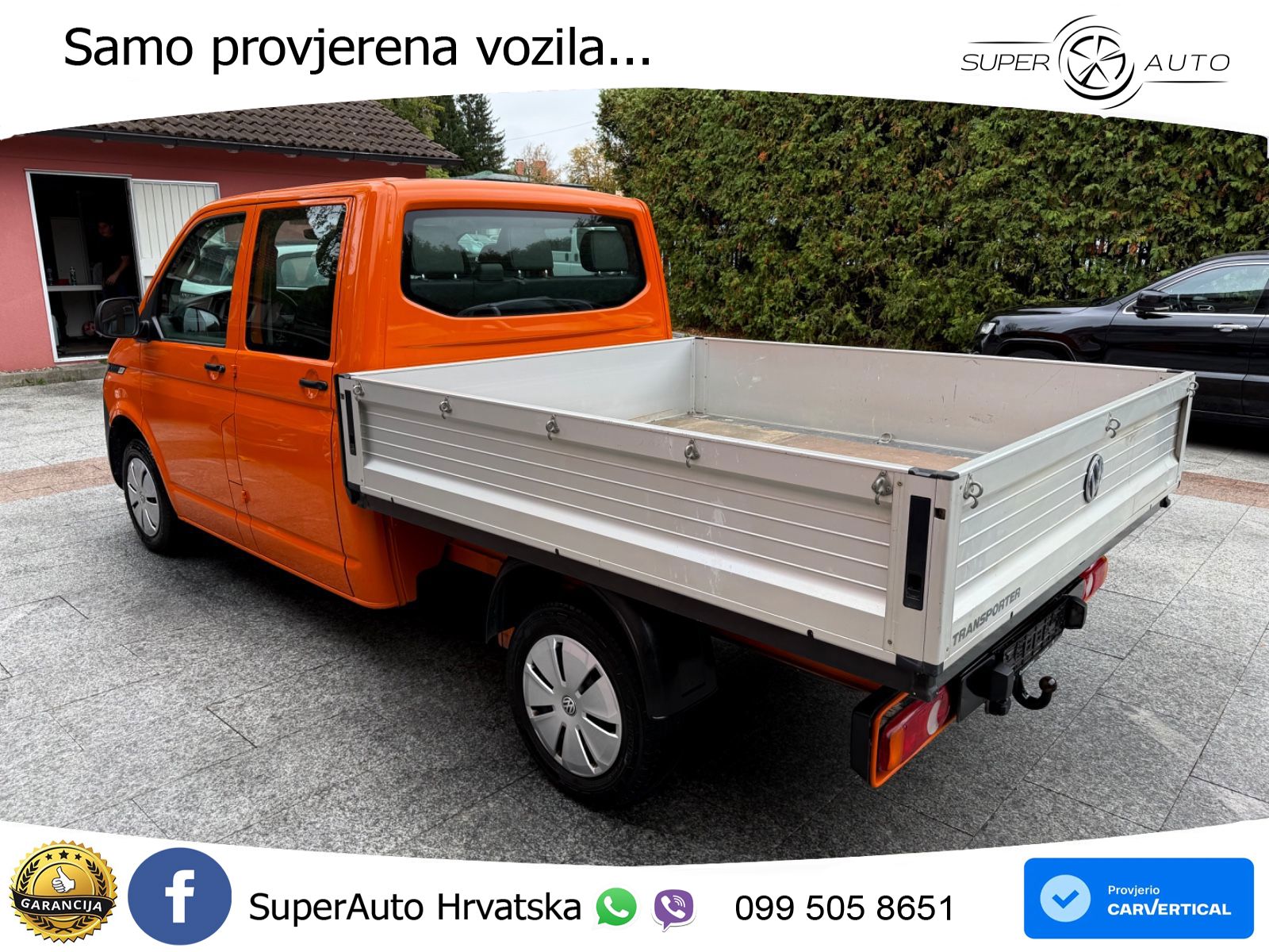 Volkswagen T6.1 Transporter 2.0 TDI DSG Pritsche Lang DoKa 150 KS