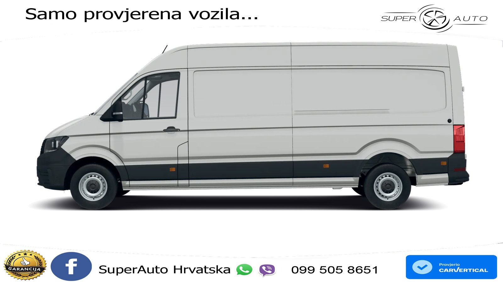 Volkswagen Crafter 35 LR 2.0 TDI L3H2+KLIMA+RFK+NAVI+PDC 177 KS