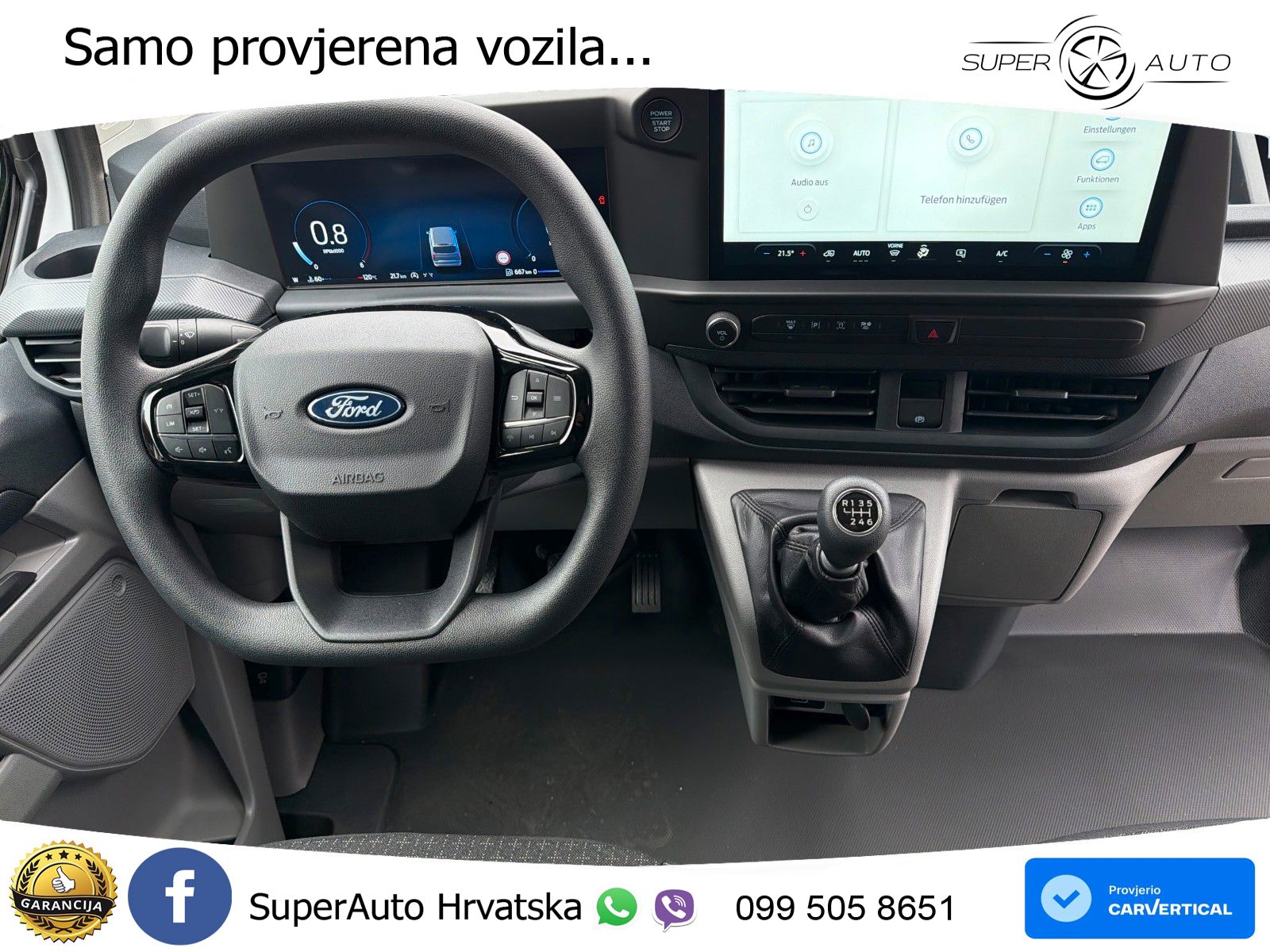 Ford Transit Custom Trend 136 KS