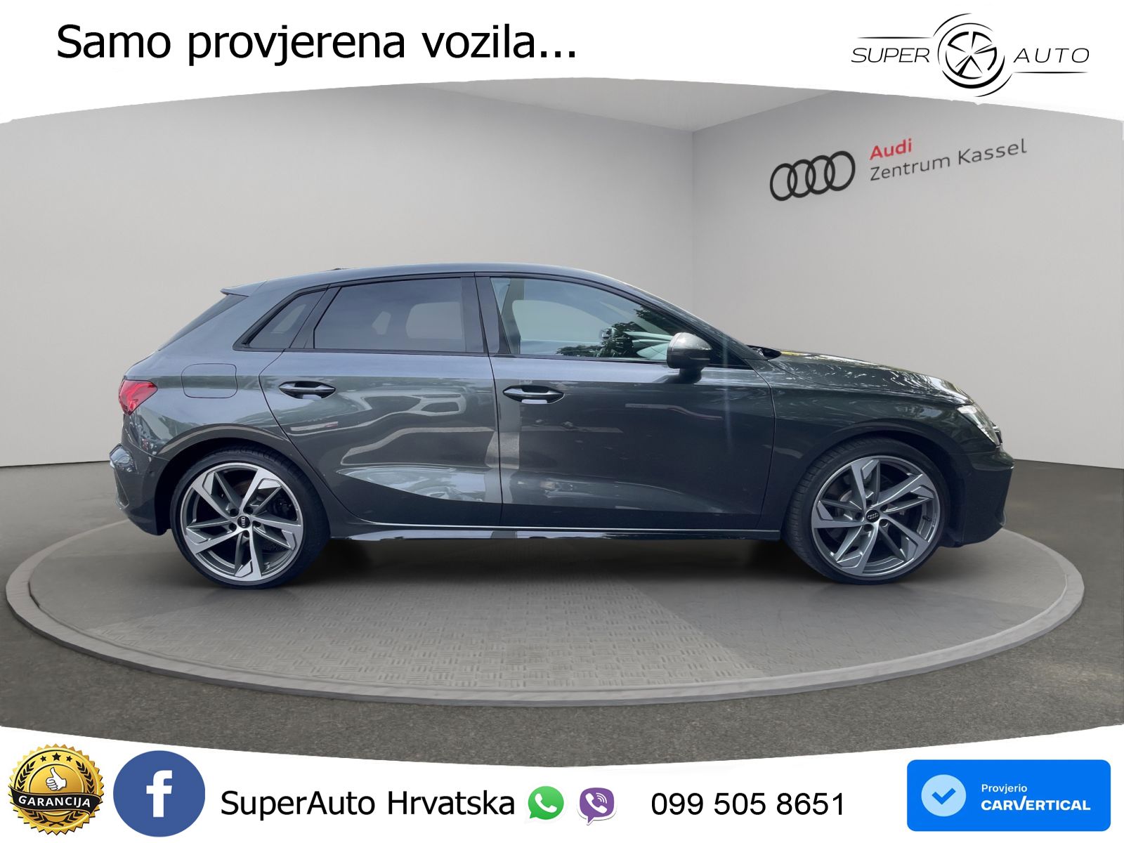 Audi S3 2.0 TFSI (310 KS) quattro S tronic LED+GR SJED+ACC