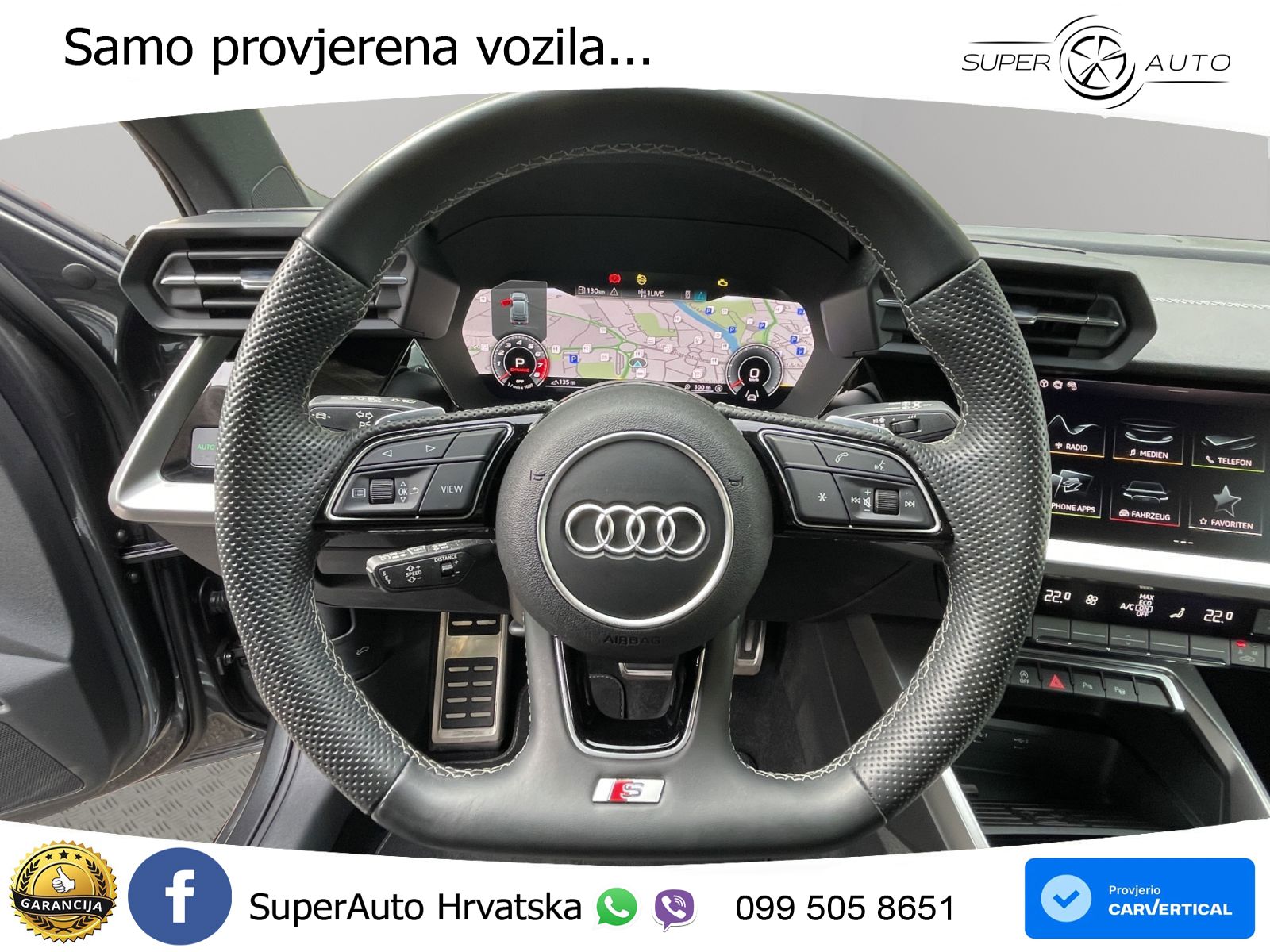 Audi S3 2.0 TFSI (310 KS) quattro S tronic LED+GR SJED+ACC