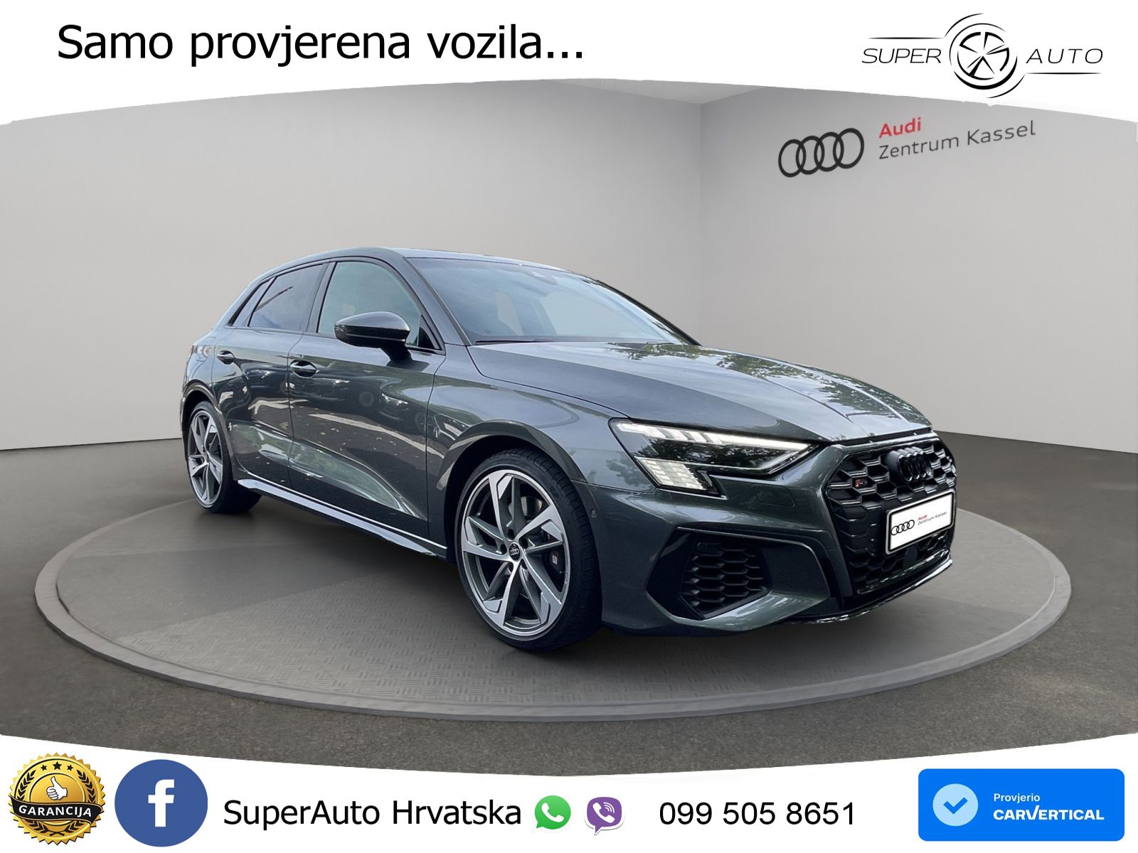 Audi S3 2.0 TFSI (310 KS) quattro S tronic LED+GR SJED+ACC