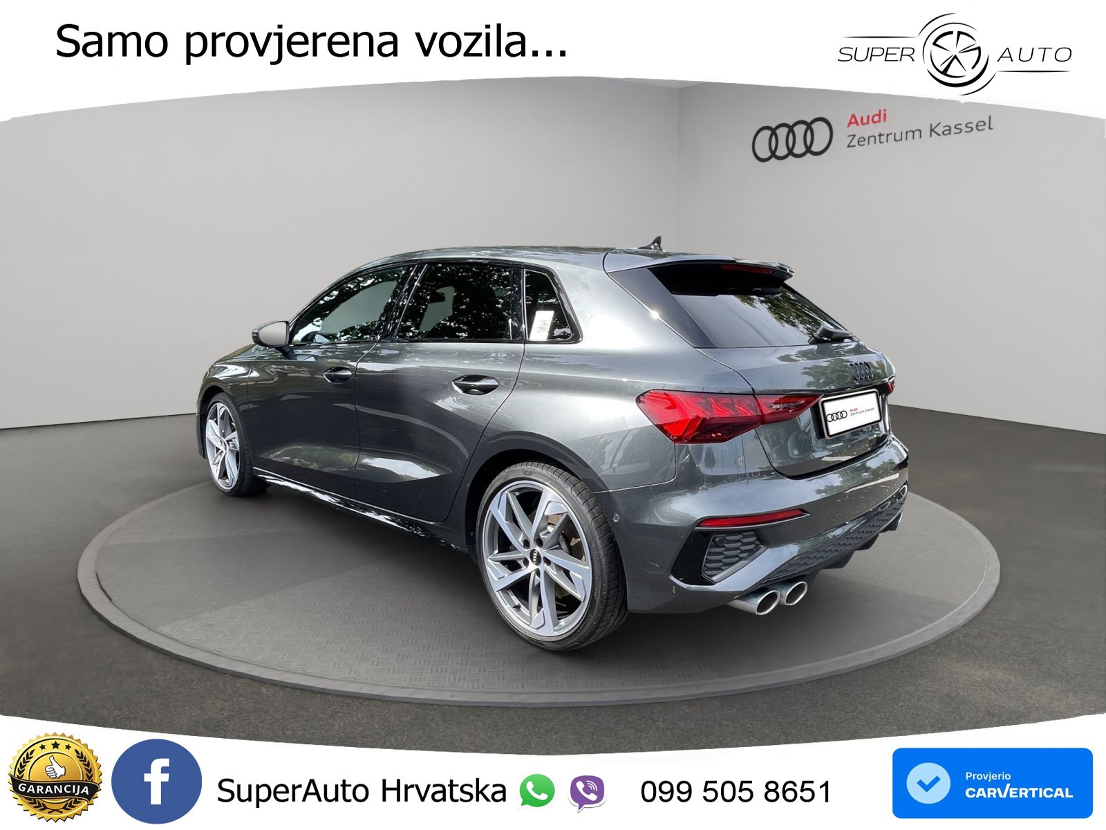 Audi S3 2.0 TFSI (310 KS) quattro S tronic LED+GR SJED+ACC