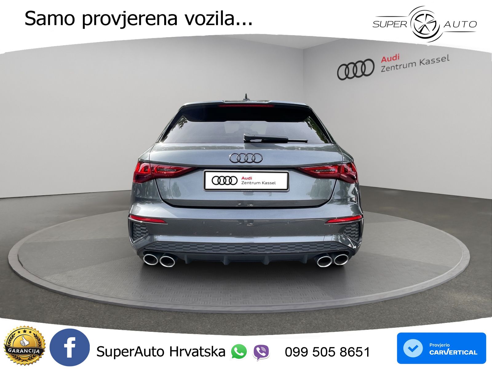 Audi S3 2.0 TFSI (310 KS) quattro S tronic LED+GR SJED+ACC