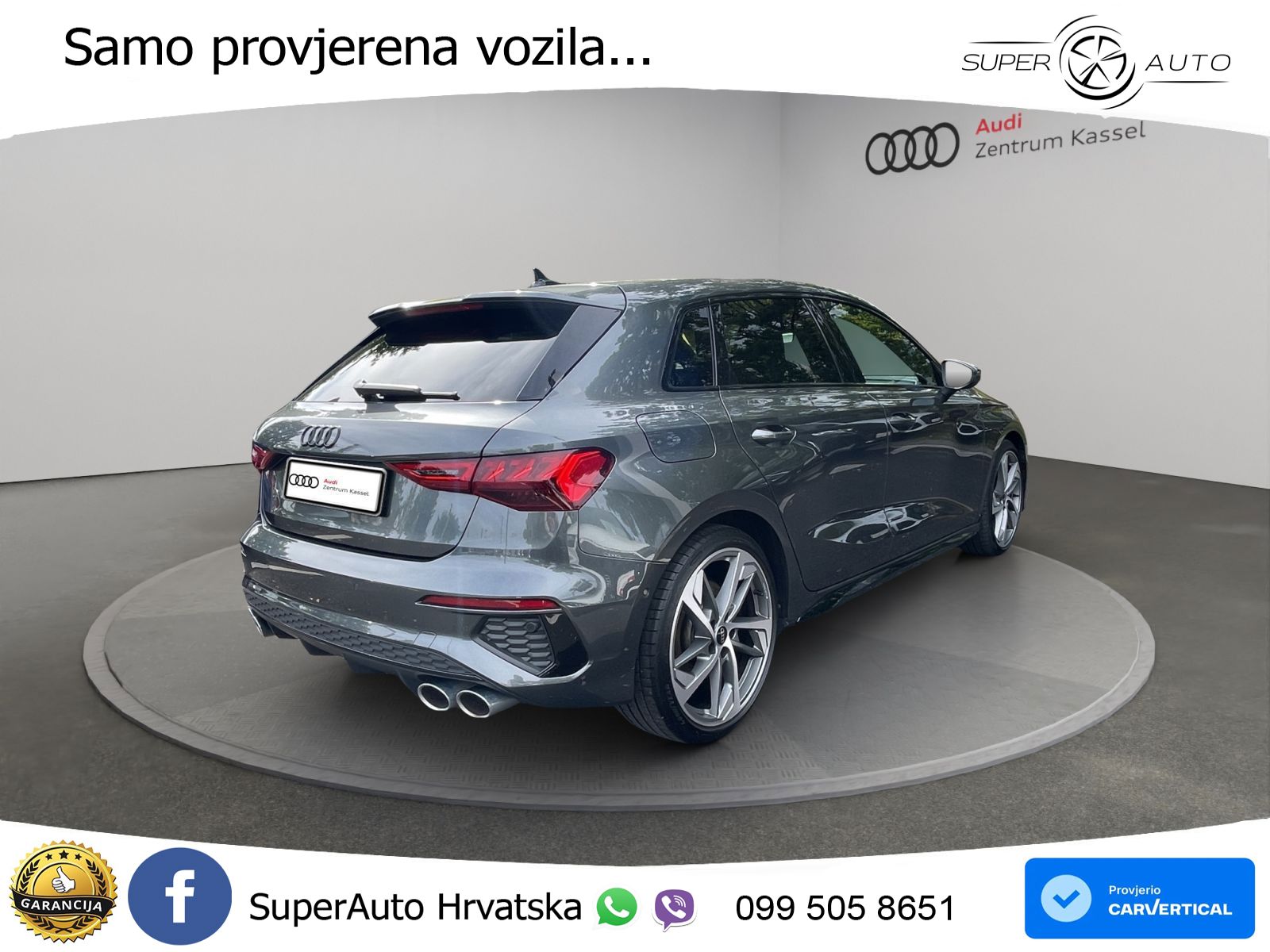 Audi S3 2.0 TFSI (310 KS) quattro S tronic LED+GR SJED+ACC