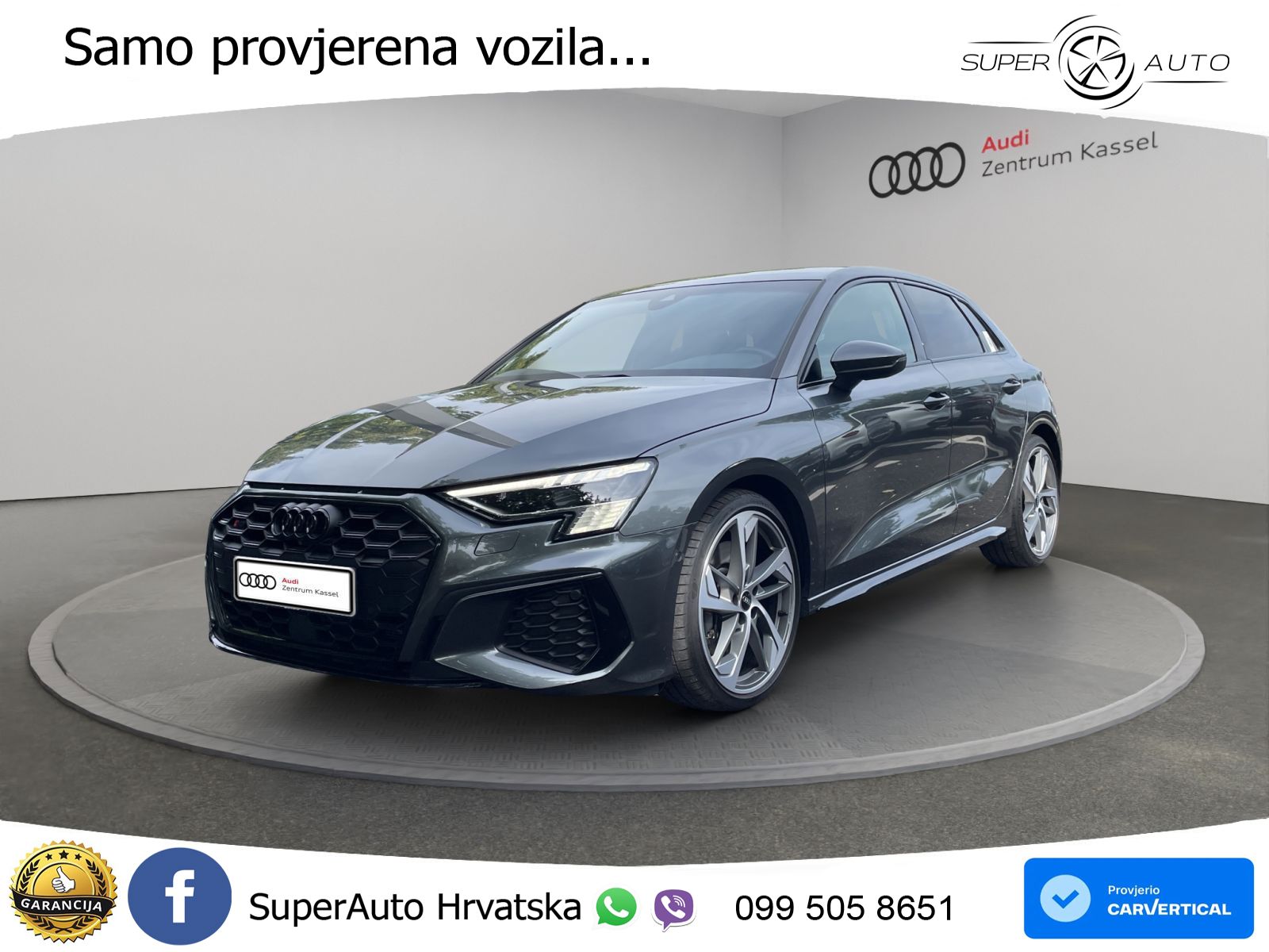 Audi S3 2.0 TFSI (310 KS) quattro S tronic LED+GR SJED+ACC