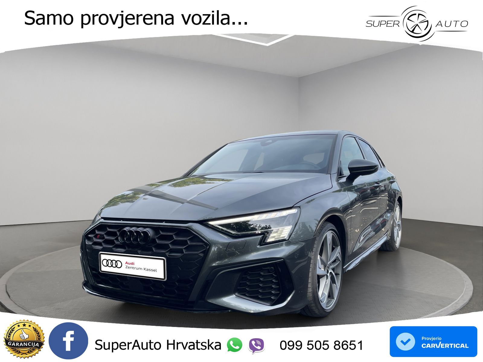 Audi S3 2.0 TFSI (310 KS) quattro S tronic LED+GR SJED+ACC
