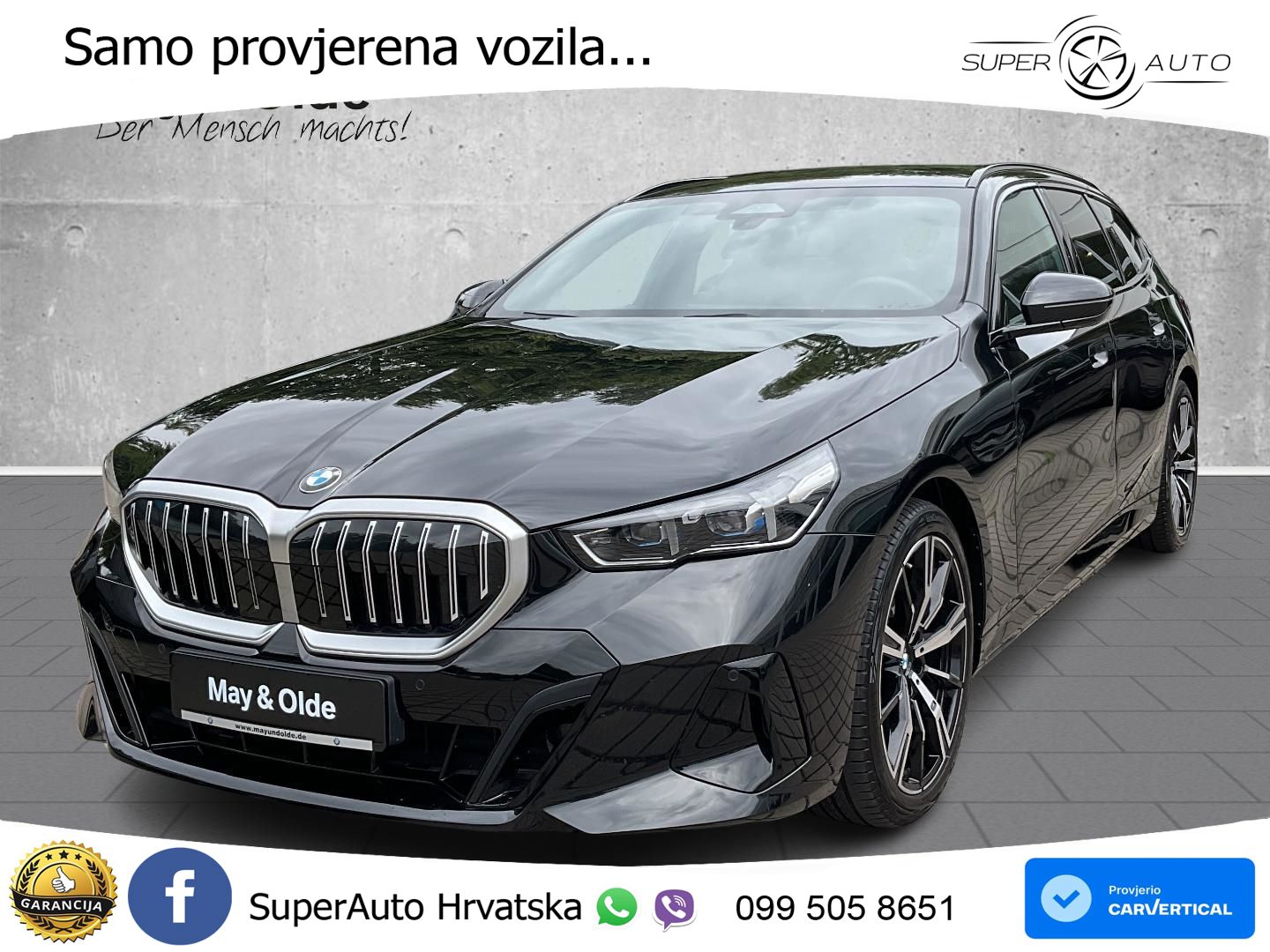 BMW 520i Touring (208 KS) Steptronic M Sport LED+GR SJED+ACC