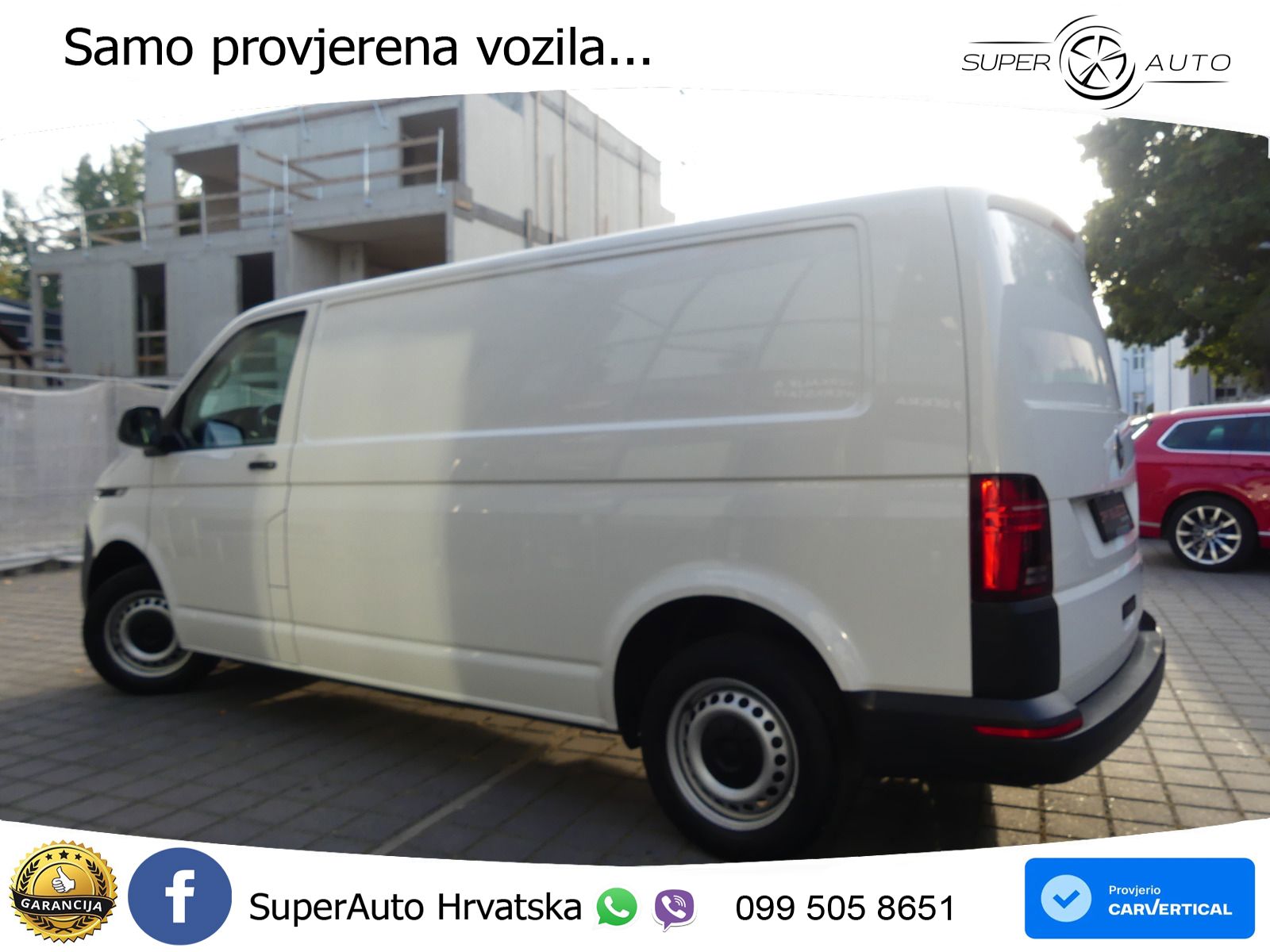 Volkswagen T6.1 Transporter 2.0 TDI Kasten Lang LED/AUT/STH 150 KS