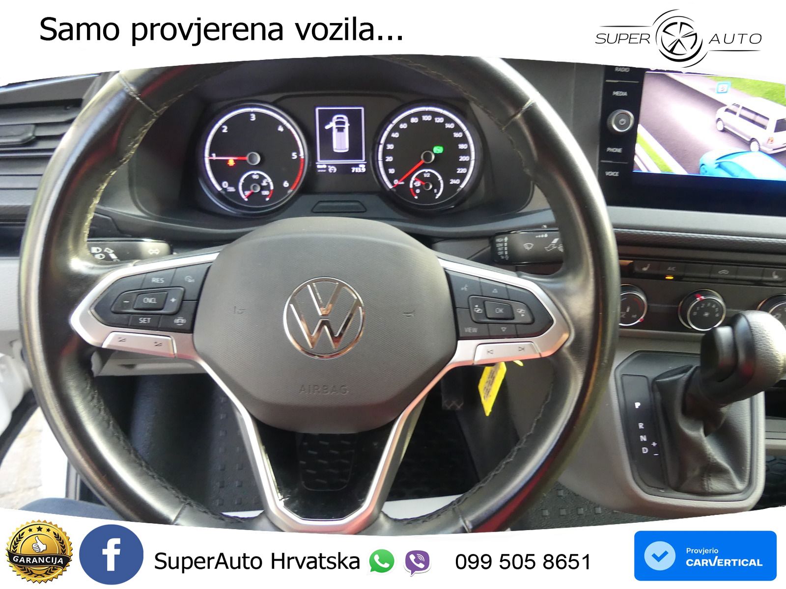Volkswagen T6.1 Transporter 2.0 TDI Kasten Lang LED/AUT/STH 150 KS