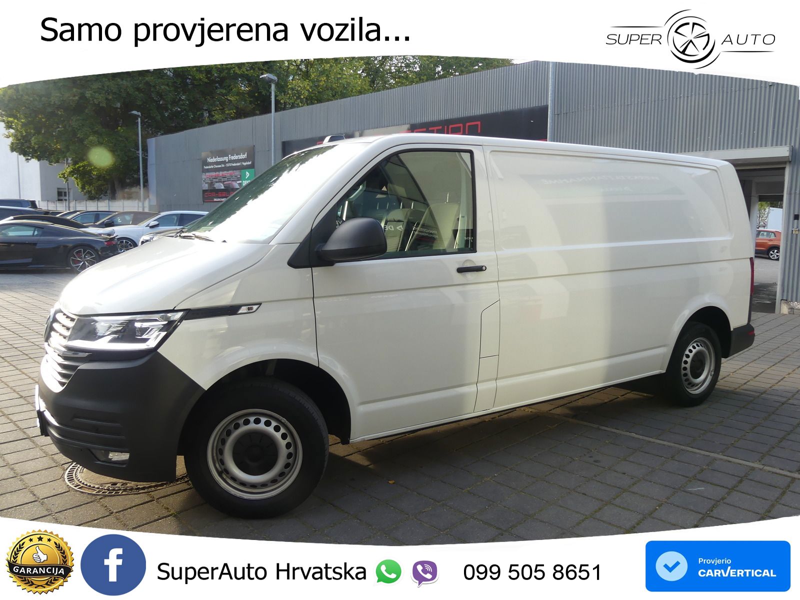 Volkswagen T6.1 Transporter 2.0 TDI Kasten Lang LED/AUT/STH 150 KS